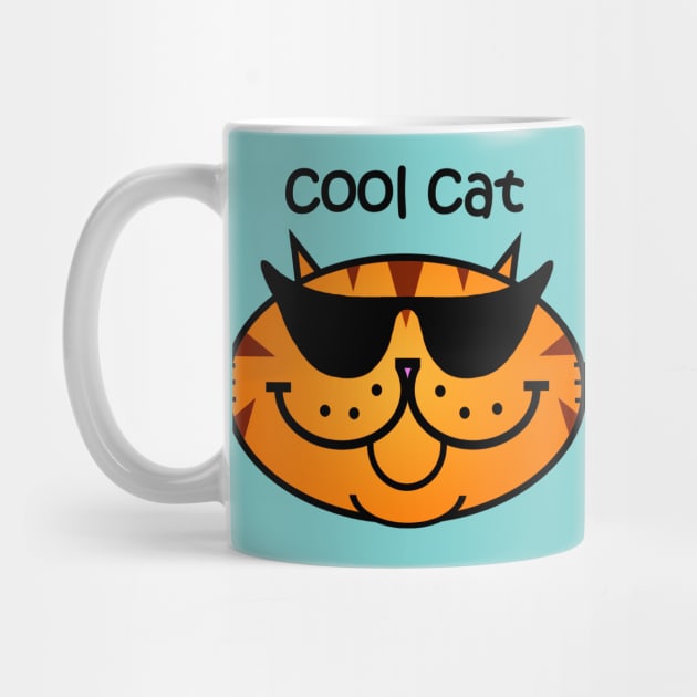 Cool Cat 2 - Ginger Snap by RawSunArt